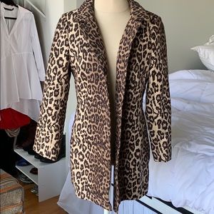 Banana Republic Cheetah Print Coat